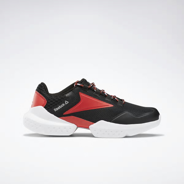 Reebok Split Fuel Running Shoes For Boys Colour:Black/Red/Silver
